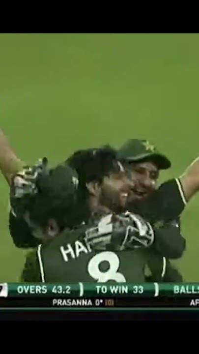 5 Wicket Haul By Boomboom Shahidafridi Pakistan Vs Srilanka Pcb