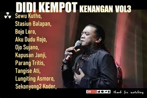 Didi Kempot Lagu Kenangan Vol3 By Budiyanto On Febspot