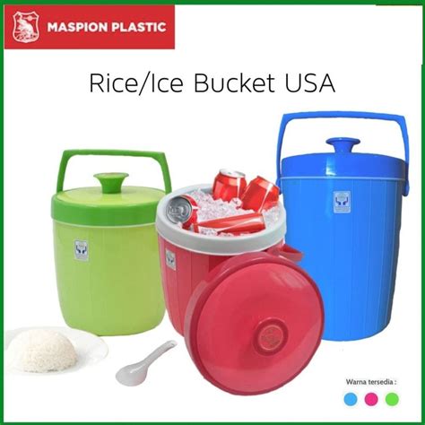 Jual Ice Rice Bucket Usa Termos Nasi Rice Bucket Ice Bucket