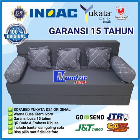 Sofabed Kasur Lipat Busa Inoac Yukata Tebal Dan Cm Garansi