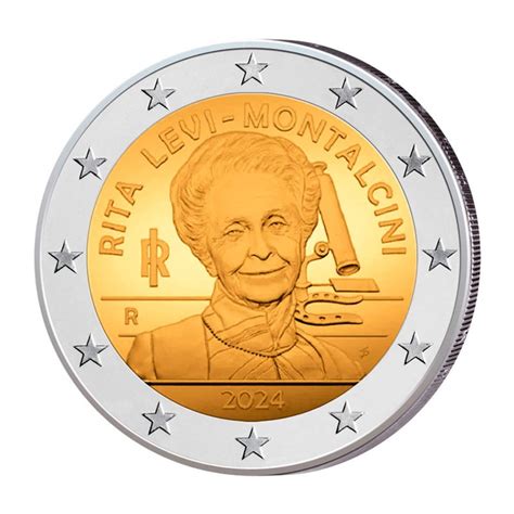 Rita Levi Montalcini Euro Italia Monedas Lamasbolano