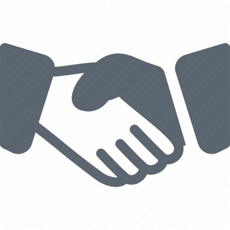 Business Deal Hand Hold Shake Win Icon