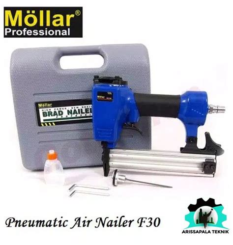 Jual Air Nailer F Pneumatic Brad Nailer Stapler Gun Mesin Paku Tembak