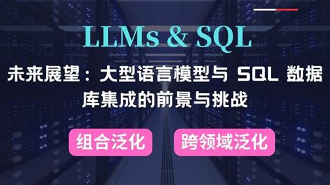 未来展望：大型语言模型与 Sql 数据库集成的前景与挑战 知乎