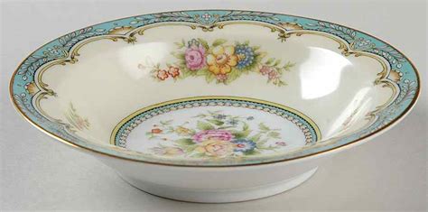 Bluaster Rim Fruit Dessert Sauce Bowl By Noritake Replacements Ltd