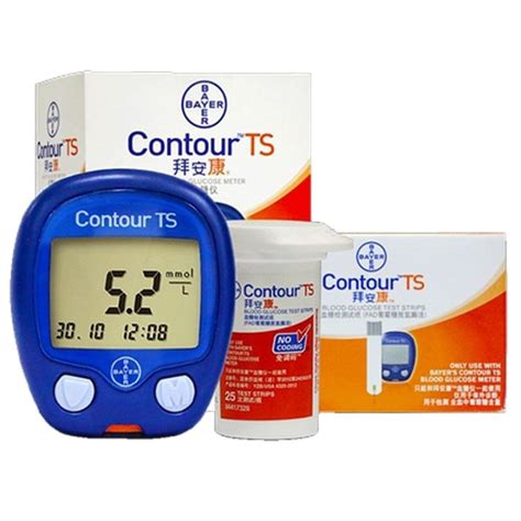 Bayer Contour TS Blood Glucose Meter 100PCS Diabetic Test Strips 2