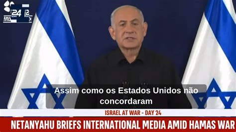 Netanyahu diz que não haverá cessar fogo DF MOBILIDADE