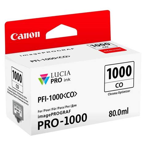 Original Canon Pfi Co Chroma Optimizer Ink Cartridge