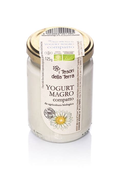 Yogurt Magro Compatto I Tesori Della Terra Cooperativa I Tesori