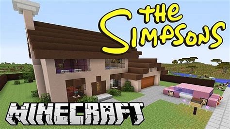 The Simpsons House In Minecraft Minecraft Project