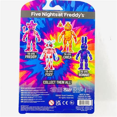 Five Nights At Freddy S Tie Dye Springtrap Action Figure Funko Fnaf