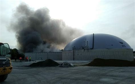 Explosion sur le site en construction du méthaniseur de Saint Étienne