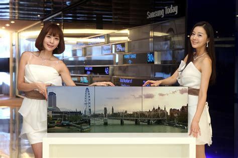 Samsung Transparent And Tiling Screens Go Square SlashGear