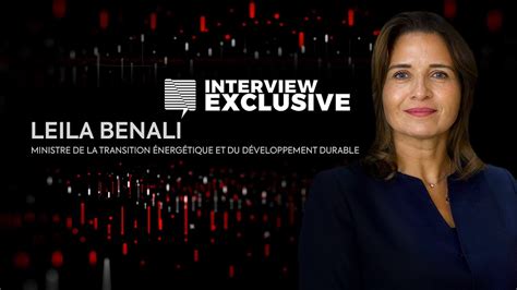 Interview Exclusive Leila Benali Quel modèle de transition