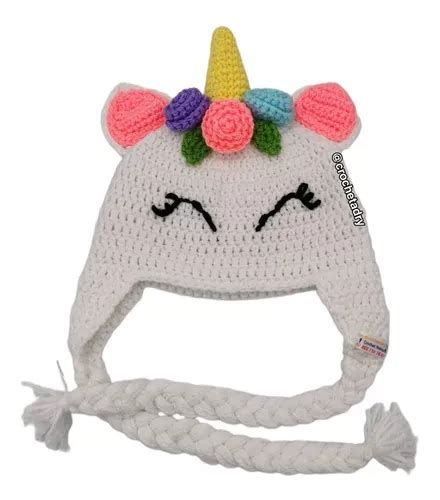 Gorro Unicornio Crochet Env O Gratis