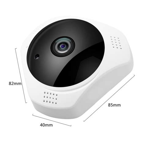 812g S 360 Degree Panoramic Wireless Ip Camera Motion Detection Night