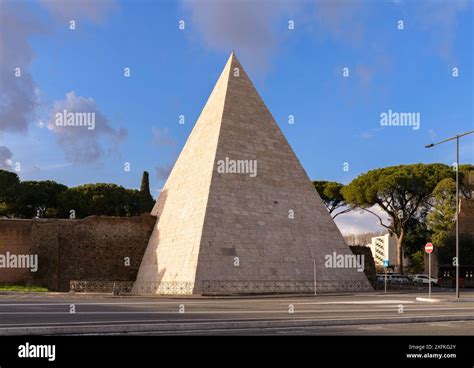 The Pyramid Of Cestius Piramide Di Caio Cestio Or Piramide Cestia