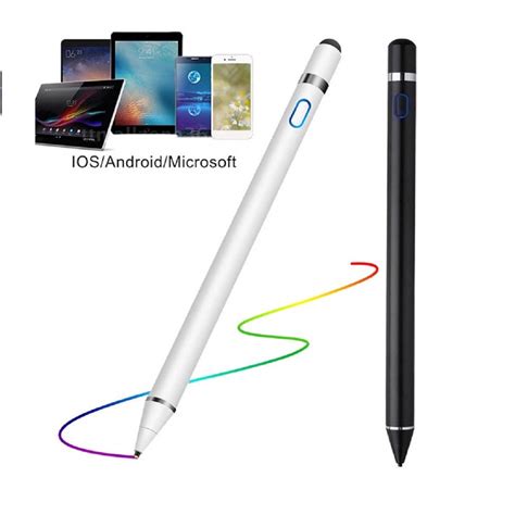 Caneta Touch Stylus Universal Para Telas De Tablet Celular Smartphone