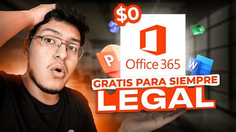 Como Tener Office Gratis Word Excel Powerpoint Para Siempre Y Legal