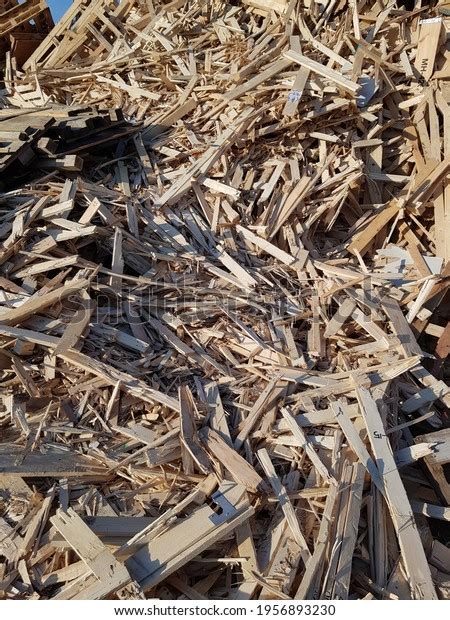 Large Pile Scrap Wood Recycling Stock Photo 1956893230 Shutterstock