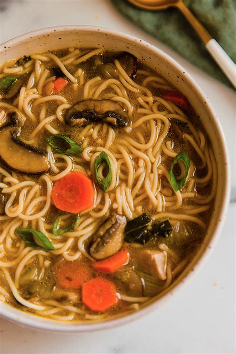 Asian Inspired Chicken Noodle Soup Unbound Wellness