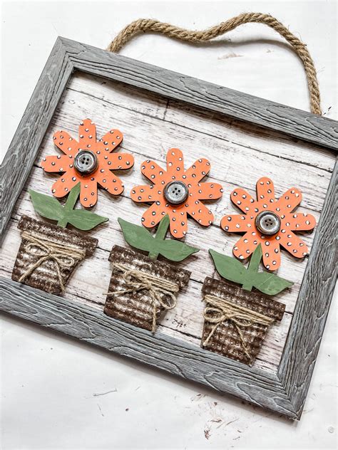 Dollar Tree Diy Orange Flower Decor Easy Diy Decor Tutorial