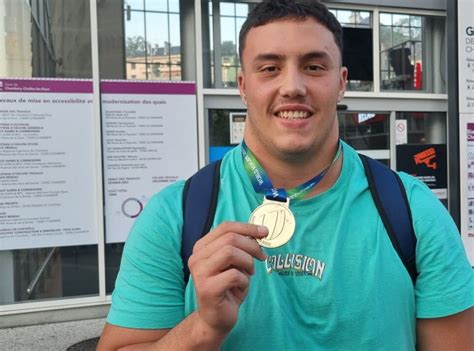 Rugby Tournoi Des Vi Nations Affane Titulaire Avec Les Bleuets En Écosse