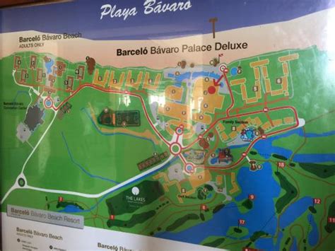 Barcelo Bavaro Beach Resort Map