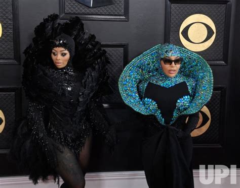 Photo Blac Chyna And Dencia Attend The 65th Grammy Awards In Los