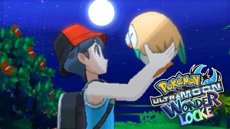 Rowlet I Choose You 1 Pokémon Ultra Sun And Moon Wonderlocke