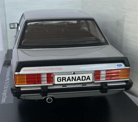 Ford Granada 28 Injection Mk2 1981 In Silver 118 Scale Model Model