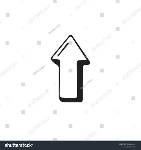 Arrow Icon Doodle Vector Illustration Stock Vector (Royalty Free) 2183669043 | Shutterstock