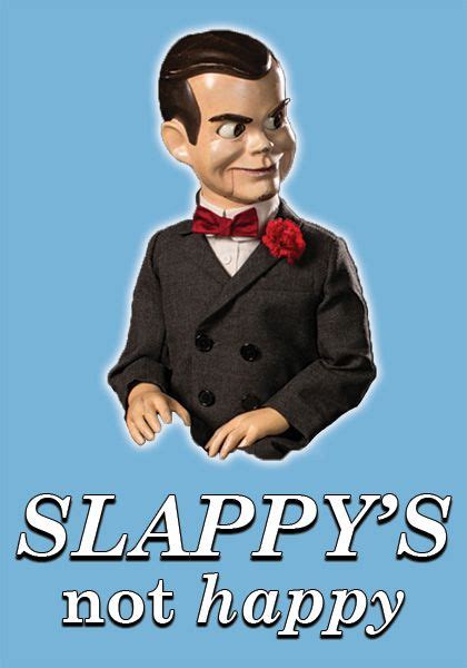 Slappys Not Happy Goosebumps Books Slappy The Dummy Goosebumps