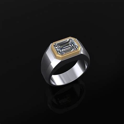 Man Ring 3D Model 3D Printable CGTrader