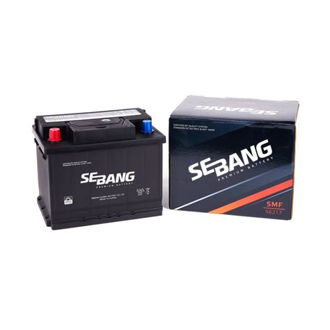 Ắc Quy SEBANG SMF 56217 DIN62R 12V 62ah