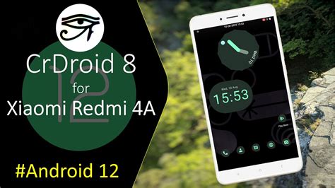 CrDroid 8 7 For Xiaomi Redmi 4A Android 12 Custom ROM YouTube