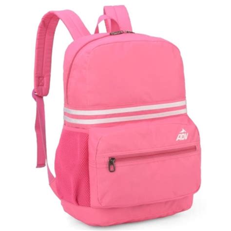 Mochila De Costas Casual Adv Rosa Alfama Bolsas E Acess Rios