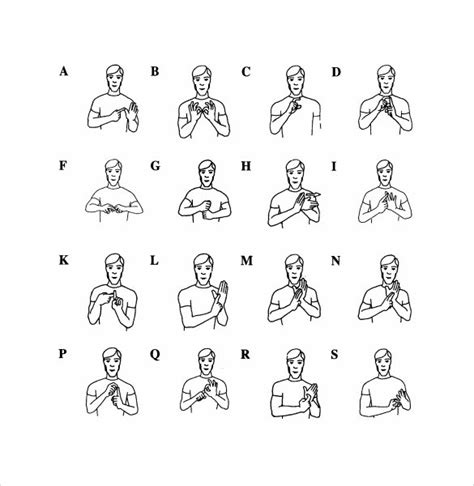 Printable Asl Alphabet Chart Jan Fingerspelling Printable