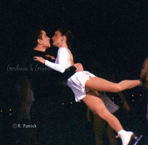 Ekaterina Gordeeva And Sergei Grinkov Performing During A Stars On Ice Show 1993 Figure