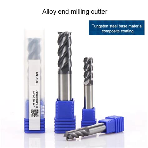 SHAZAM Tungsten Steel Carbide 2 4 Flute Flat End Mill 1 20mm CNC