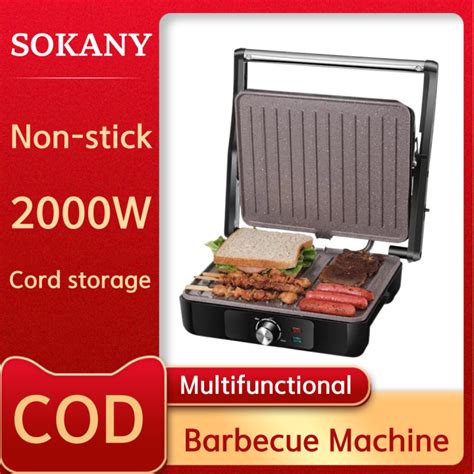 Sokany Multifunctional Barbecue Machine Lazada Ph