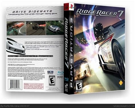 Ridge Racer 7 PlayStation 3 Box Art Cover by KiefferMeridew