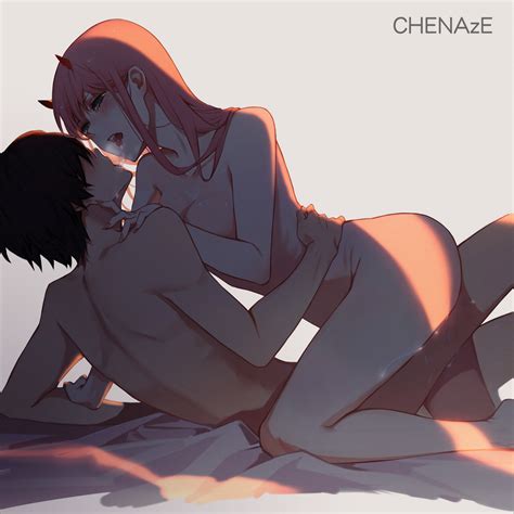 Rule 34 1boy Artist Name Black Hair Blush Breasts Chenaze57 Couple Cum Darling In The Franxx