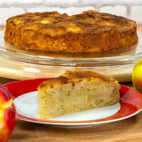 Saftiger Apfelkuchen Mit Zimt Und Zucker Sandras Backideen