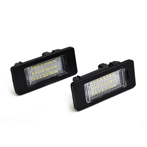 Pcs License Plate Number Lights Led For Bmw E M E High Quality