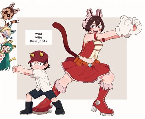 Ragdoll Mandalay Pixie Bob Izumi Kouta And Tiger Boku No Hero Academia Drawn By Kosu