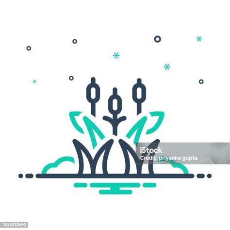 marsh bog stock illustration  image  bog icon