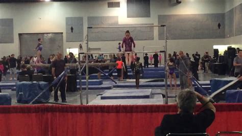 Autumn Reingold Level 8 Socal State Meet Bars 3 19 17 Youtube