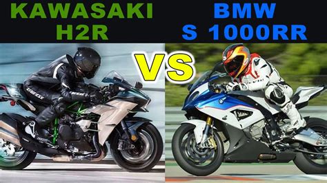 Kawasaki Ninja H2 Vs Bmw S 1000rr Youtube