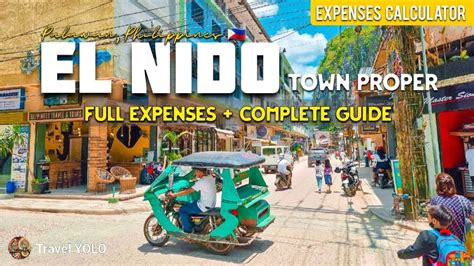 Day 5 El Nido Town Proper Restaurants And Souvenir Shops 10 Day